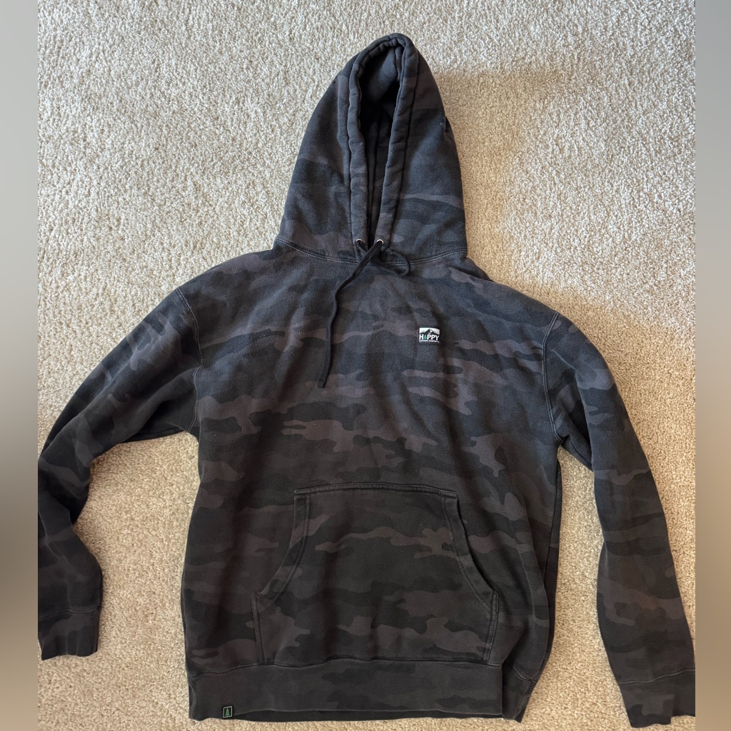 Happy Brand Black Camo Sweatshirt